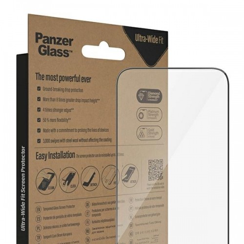PanzerGlass Ultra-Wide Fit iPhone 14 Pro Max 6,7" Screen Protection Antibacterial Easy Aligner Included 2786 image 5