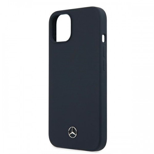 Mercedes MEHCP13SSILNA iPhone 13 mini 5,4" granatowy|navy hardcase Silicone Line image 5