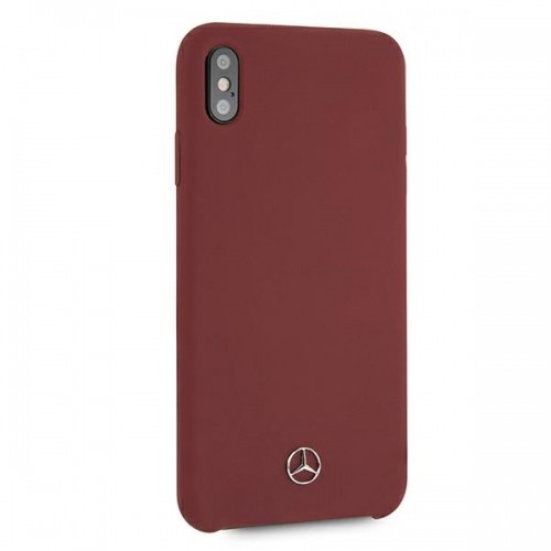 Mercedes MEHCI65SILRE iPhone Xs Max czerwony|red hardcase Silicone Line image 5