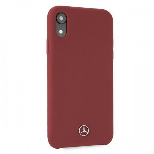Mercedes MEHCI61SILRE iPhone Xr czerwony|red hardcase Silicone Line image 5