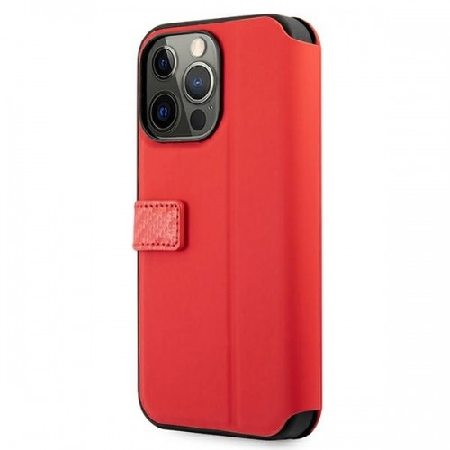 Ferrari FESAXFLBKP13XRE iPhone 13 Pro Max czerwony|red book On Track Carbon Stripe image 5