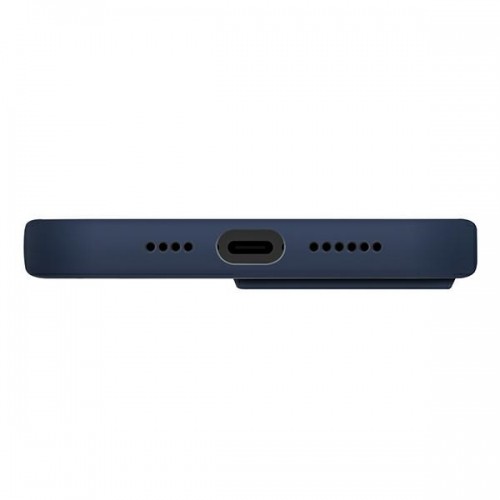UNIQ etui Lino iPhone 14 Plus 6,7" niebieski|marine blue image 5