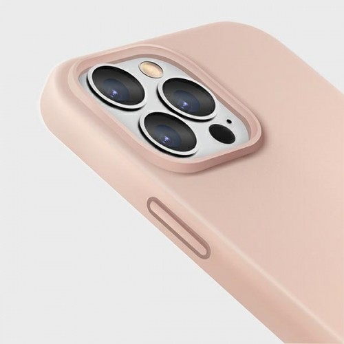 UNIQ etui Lino iPhone 13 Pro Max 6,7" różowy|blush pink image 5