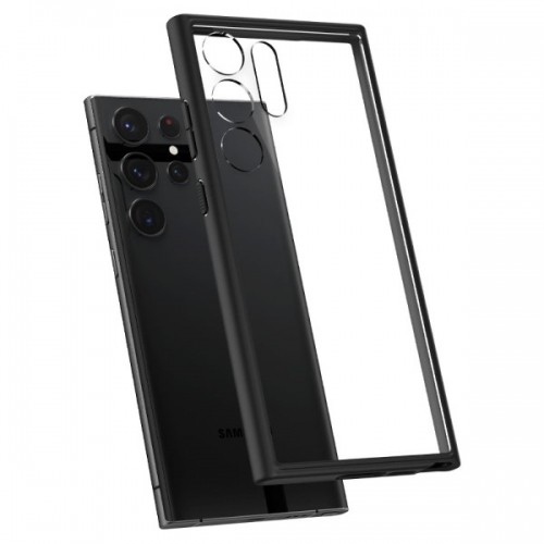 Case SPIGEN Ultra Hybrid  ACS05618 for Samsung Galaxy S23 Ultra - Matte Black image 5