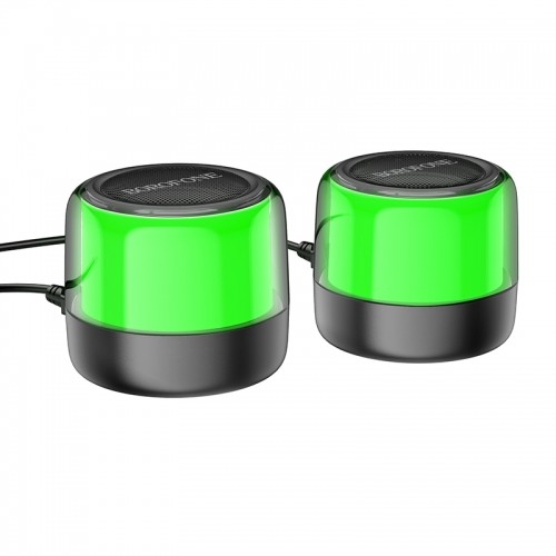 OEM Borofone Portable Bluetooth Speaker BP12 Colorful Stereo 2 in 1 (2 pieces) image 5