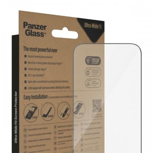 PanzerGlass Ultra-Wide Fit tempered glass for iPhone 14 Pro 6,1" image 5