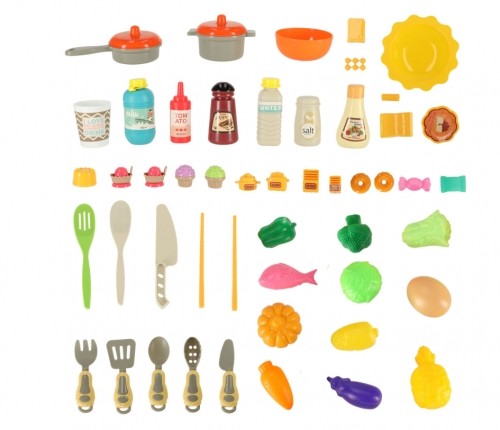 RoGer Детская Пластиковая Кухня с Подсветкой Набор из 77шт. image 5
