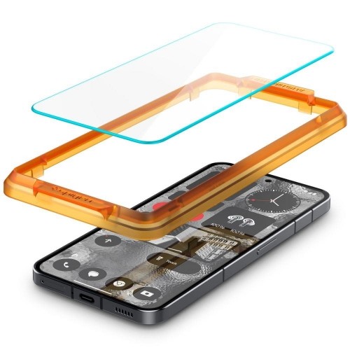 TEMPERED GLASS Spigen ALM GLAS.TR 2-PACK NOTHING PHONE 2 CLEAR image 5