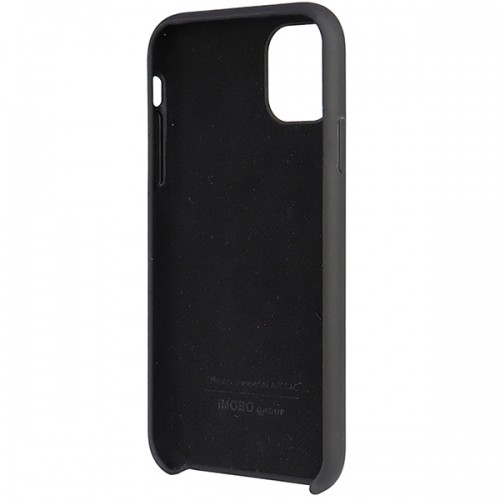 Audi Silicone Case iPhone 12|12 Pro 6.1" czarny|black hardcase AU-LSRIP12P-Q3|D1-BK image 5