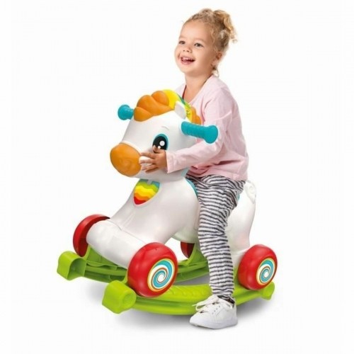 Šūpuļzirdziņš Clementoni Rocking horse and wheels (FR) image 5