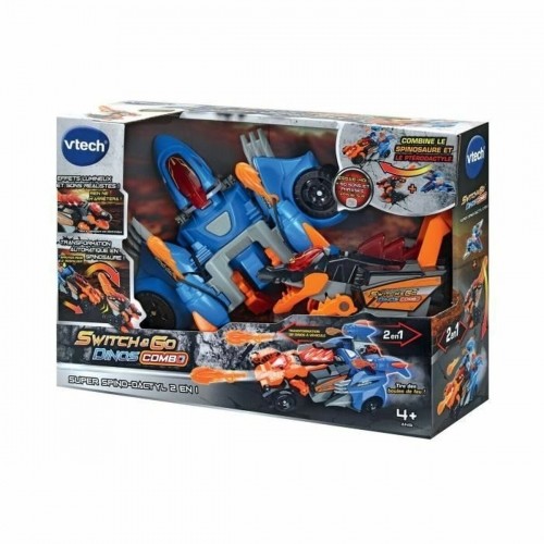 Transformable Super Robot Vtech Switch & Go Dinos Combo: SUPER SPINO-DACTYL 2 IN 1 Dinosaur image 5