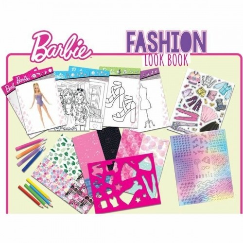 Grāmata Lisciani Giochi Fashion Look Book Barbie image 5