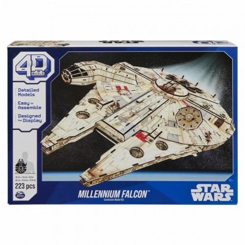 Строительный набор Star Wars Millennium Falcon 223 piezas 43 x 31,4 x 22,4 cm Серый Разноцветный image 5