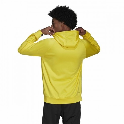 Men’s Hoodie Adidas  Game and Go Big Logo Yellow image 5