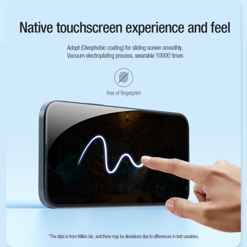 Nillkin EZ SET Tempered Glass (2PCS) for Apple iPhone 15 Black image 5