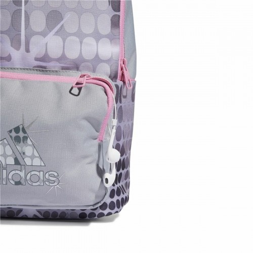 Casual Backpack Adidas Dance Grey Multicolour image 5