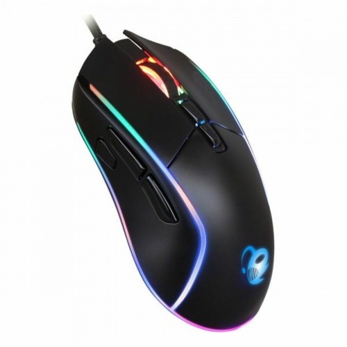 Игровая мышь со светодиодами CoolBox DG-MOU019-RGB RGB 6400 dpi 30 ips Чёрный image 5