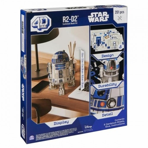 Строительный набор Star Wars R2-D2 201 Предметы 19 x 18,6 x 28 cm Белый Разноцветный image 5