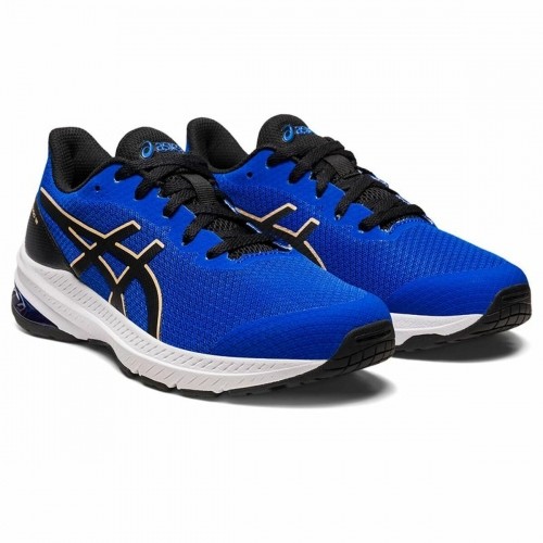 Беговые кроссовки для детей Asics GT-1000 12 GS Чёрный Синий image 5