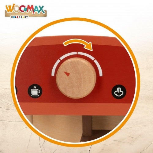 Rotaļlietu kafijas automāts Woomax 18 x 18 x 10 cm (4 gb.) image 5