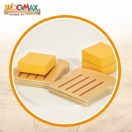 Toy toaster Woomax 10 Pieces 18,5 x 12,5 x 7,5 cm (4 Units) image 5