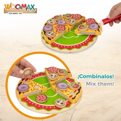 Деревянная игра Woomax Pizza 27 Предметы (6 штук) image 5