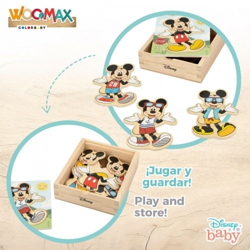 Child's Wooden Puzzle Disney + 2 Years (12 Units) image 5