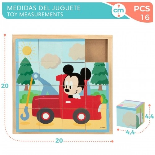 Детский деревянный паззл Disney + 3 years (6 штук) image 5