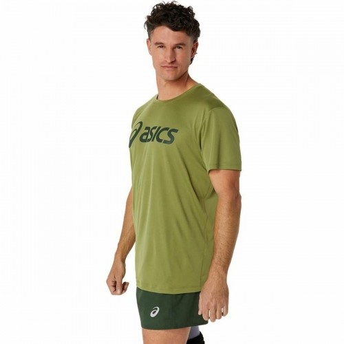 Men’s Short Sleeve T-Shirt Asics Core Top  Military green image 5