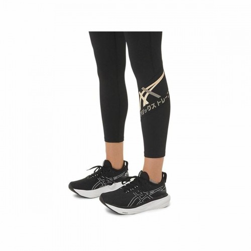 Sport leggings for Women Asics Tiger 7/8 Black image 5