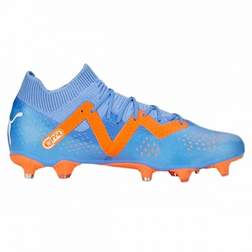 Adult's Football Boots Puma Future Match Fg/Ag  Glimmer Blue Orange Lady image 5