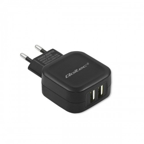 Wall Charger Qoltec 50186 Black 17 W image 5