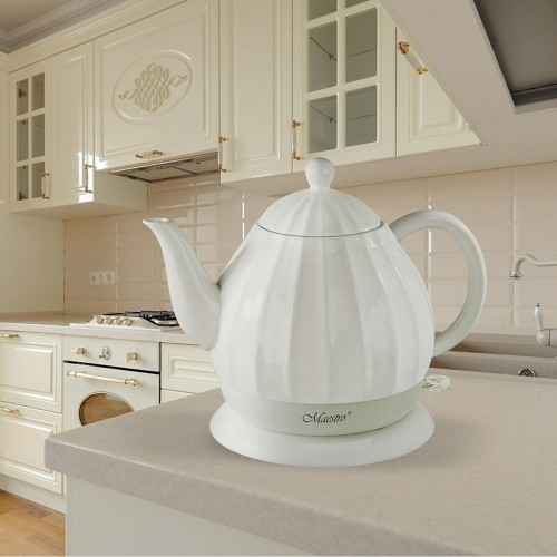 Water Kettle and Electric Teakettle Feel Maestro MR-070 White Ceramic 1200 W 1,2 L image 5