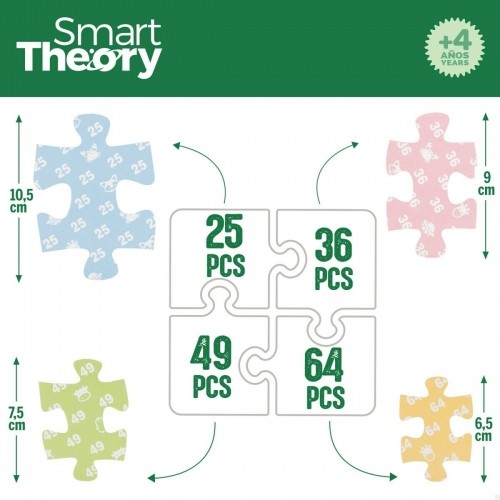 Puzle Bērniem Colorbaby 4-in-1 174 Daudzums Ferma 68 x 68 cm (6 gb.) image 5