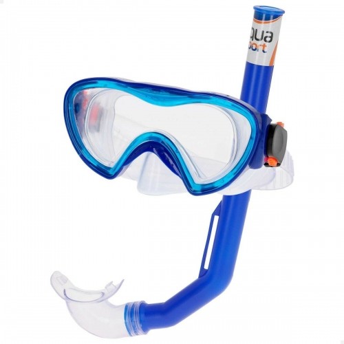 Snorkel Goggles and Tube AquaSport Children's image 5