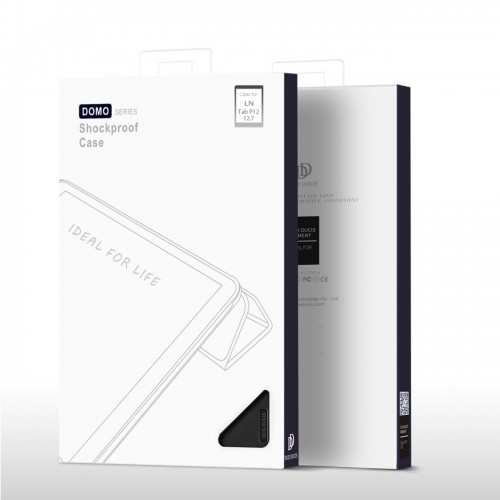 Dux Ducis Domo smart sleep case for Lenovo Tab P12 12.7'' tablet - black image 5