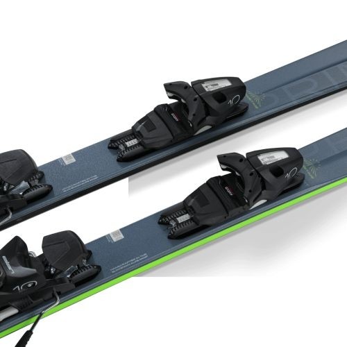 Elan Skis Primetime 22 PS EL 10.0 GW / Sarkana / Zaļa / 158 cm image 5