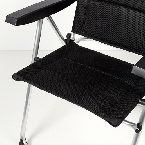 Пляжный стул Aktive Deluxe Складной Чёрный 49 x 105 x 59 cm (2 штук) image 5