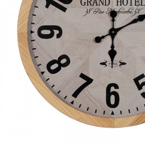 Bigbuy Home Настенное часы Белый Натуральный Деревянный Стеклянный 76 x 76 x 6 cm image 5