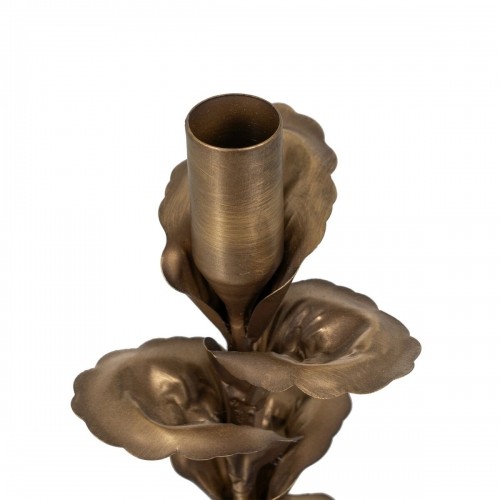 Candleholder Golden Iron 9,5 x 9,5 x 30 cm image 5