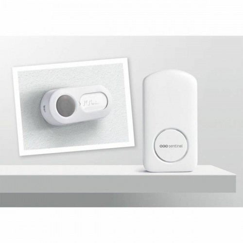 Wireless Doorbell with Push Button Bell SCS SENTINEL OneBell 100 100 m image 5