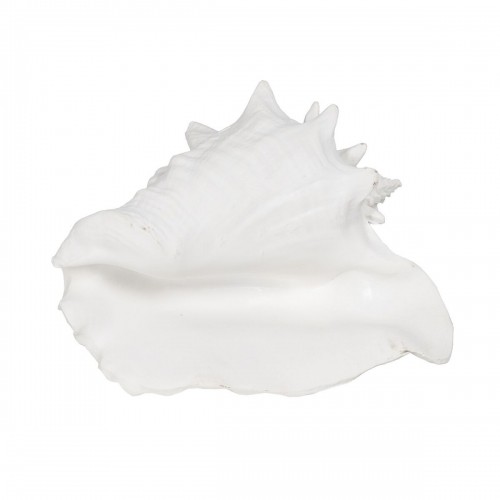 Bigbuy Home Dekoratīvās figūriņas Balts Gliemežvāks 21 x 19 x 13 cm image 5