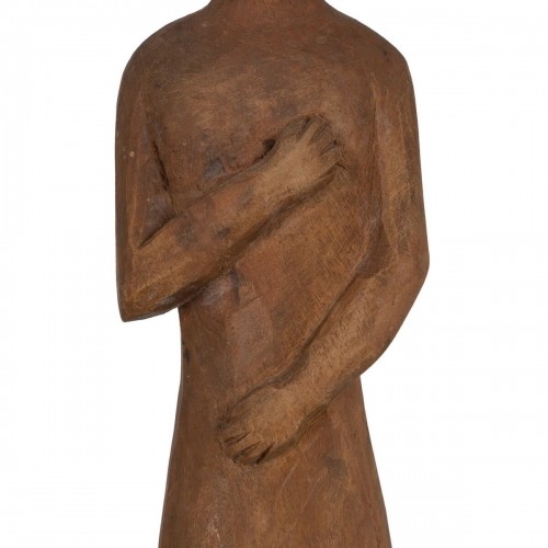 Decorative Figure Natural African Man 14,5 x 9 x 38,5 cm (2 Units) image 5