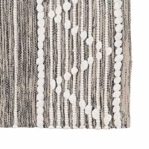 Carpet White Grey 60 % Cotton 40 % Polyester 160 x 230 cm image 5