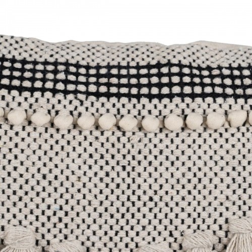 Cushion Cotton Black Beige 30 x 60 cm image 5