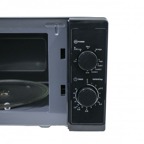 Microwave with Grill TM Electron Black 700 W 20 L image 5