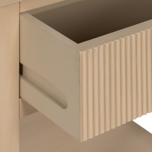 Console Natural Pine MDF Wood 90 x 30 x 81 cm image 5