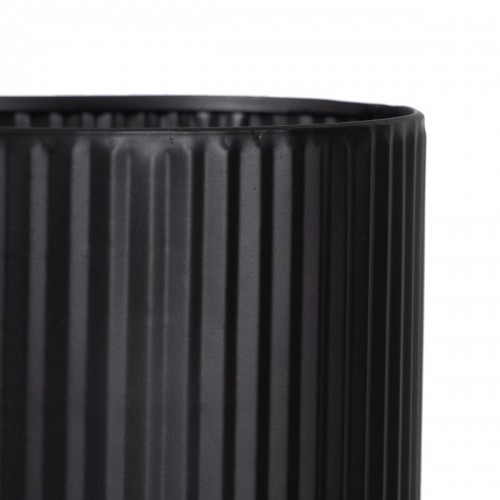 Bigbuy Home stādītāju komplekts Melns Dzelzs 16,5 x 16,5 x 28 cm (2 gb.) image 5
