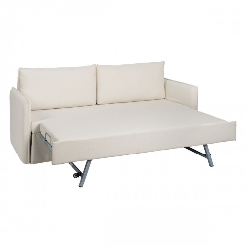 Sofa Beige Polyester Linen 210 x 93 x 95 cm image 5