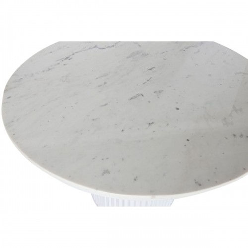 Dining Table Home ESPRIT White Metal Marble 110 x 110 x 76 cm image 5